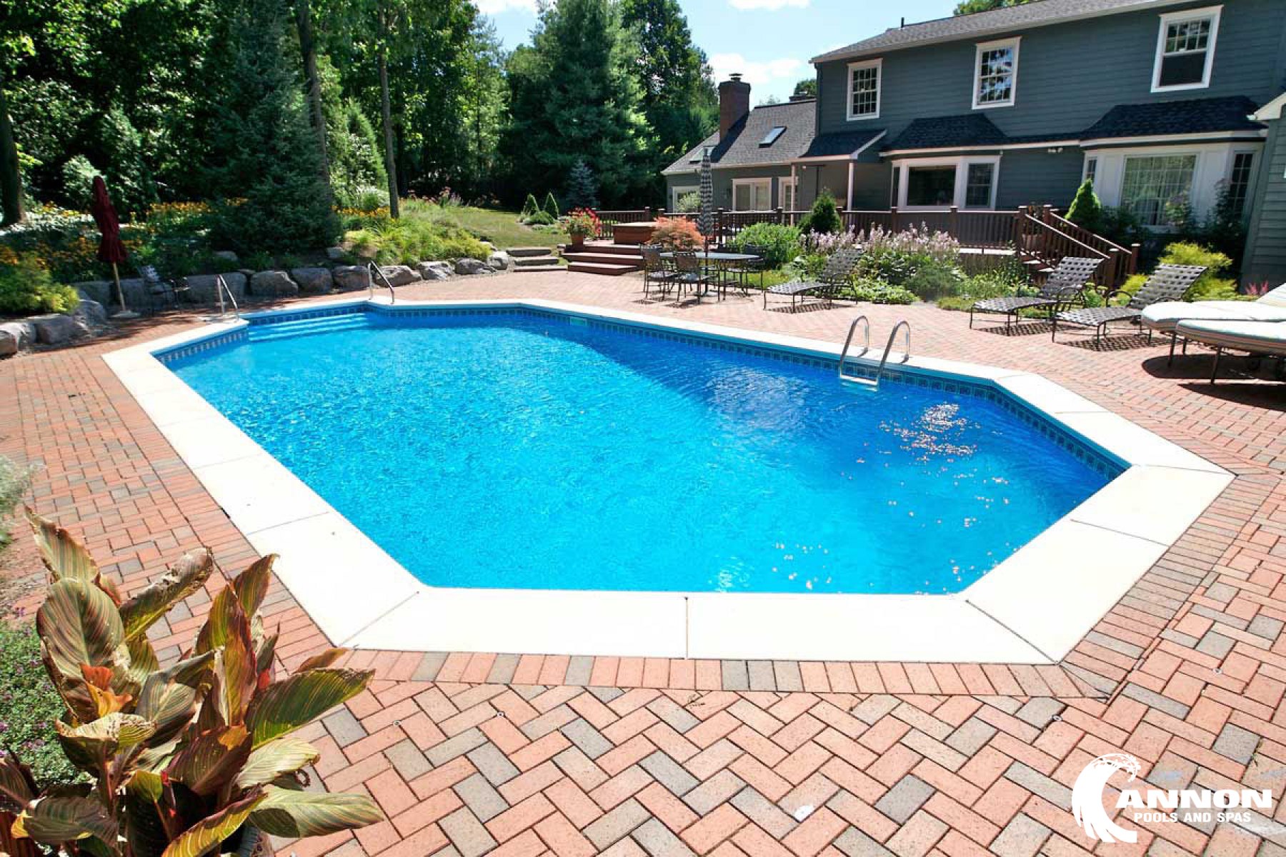 Inground Pools in Central New York | Legacy Pools | Cannon Pools and Spas