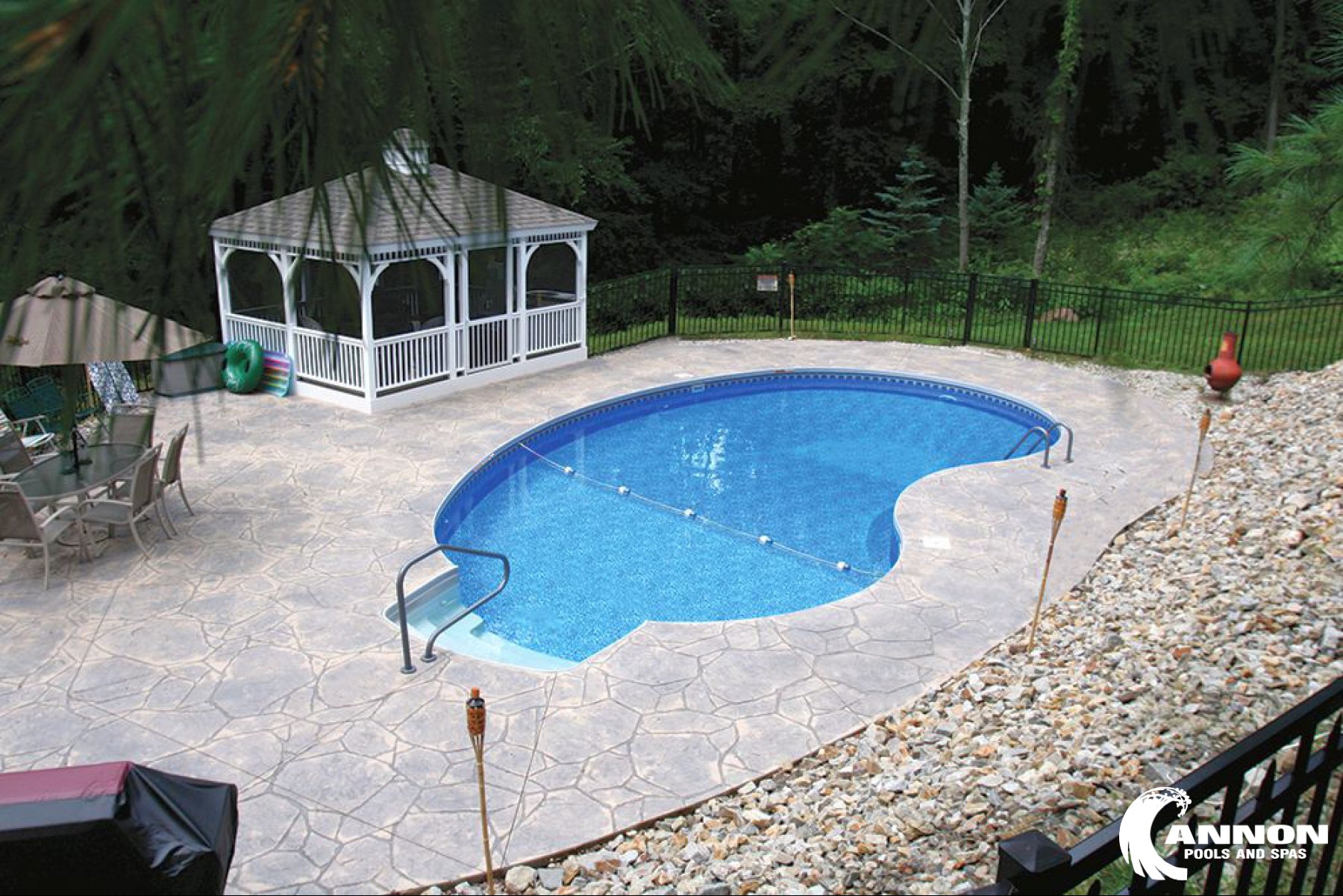 Inground Pools in Central New York | Legacy Pools | Cannon Pools and Spas