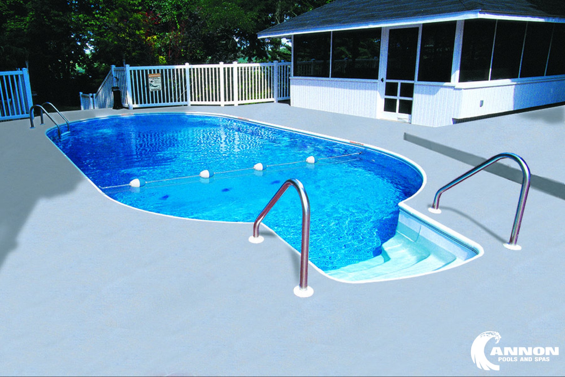Inground Pools in Central New York | Legacy Pools | Cannon Pools and Spas