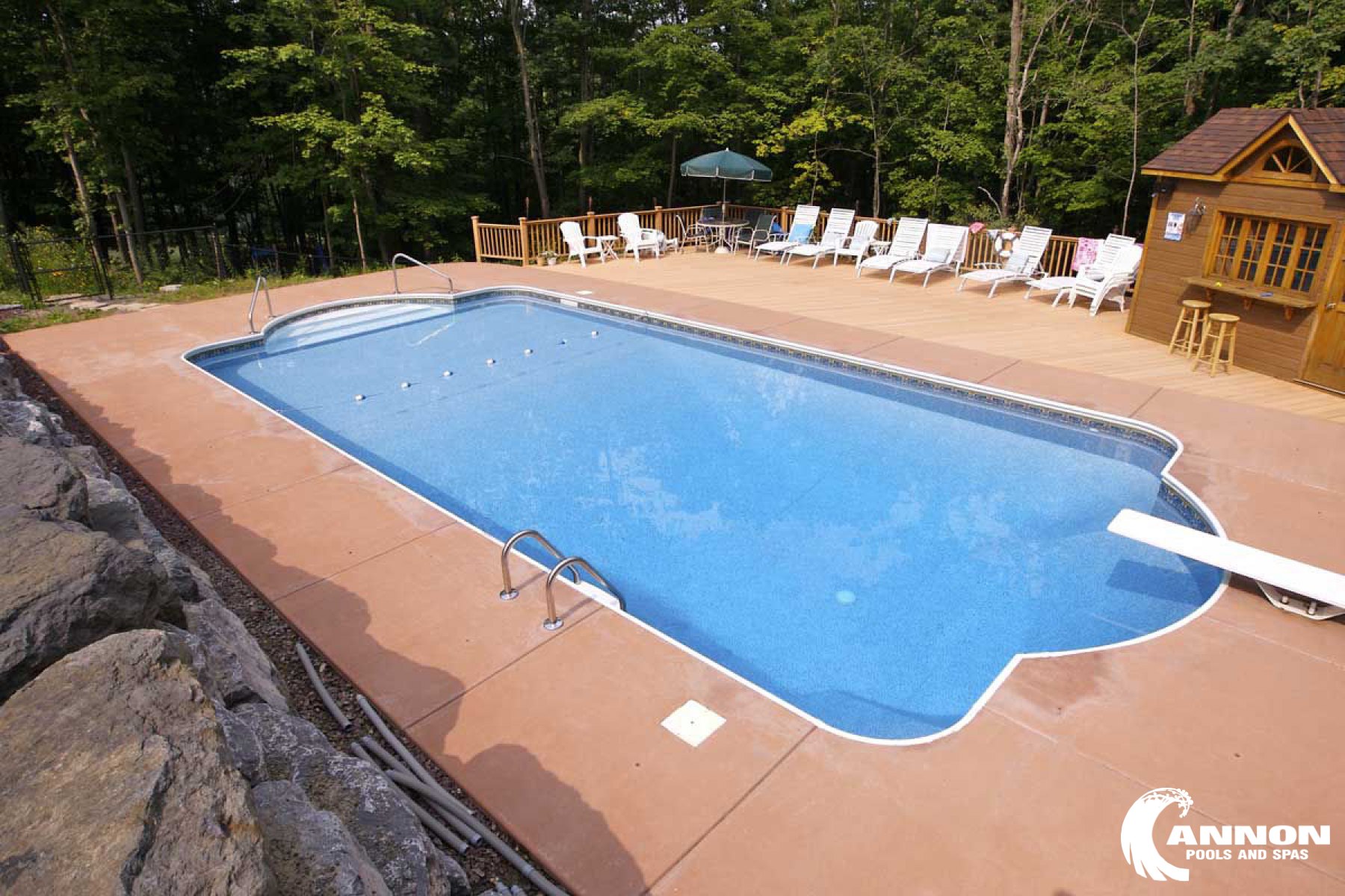 Inground Pools in Central New York | Legacy Pools | Cannon Pools and Spas